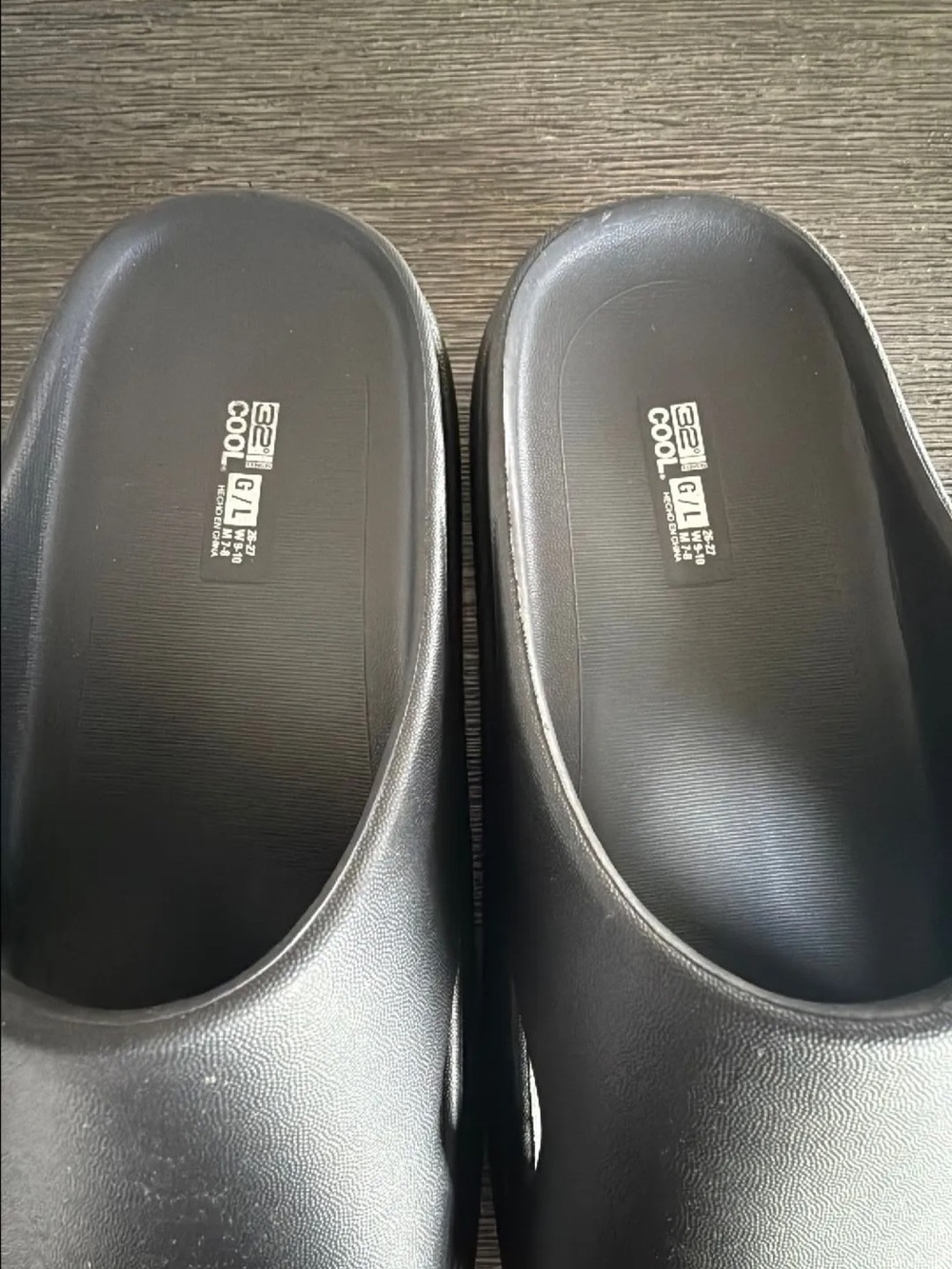 32 Degrees Cool Unisex Cushion Slides Size Large (w 9-10 / m 7-8) - Picture 3 of 7